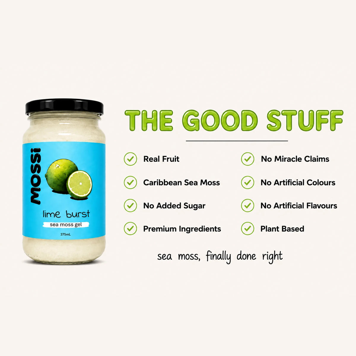 Lime Burst Sea Moss Gel