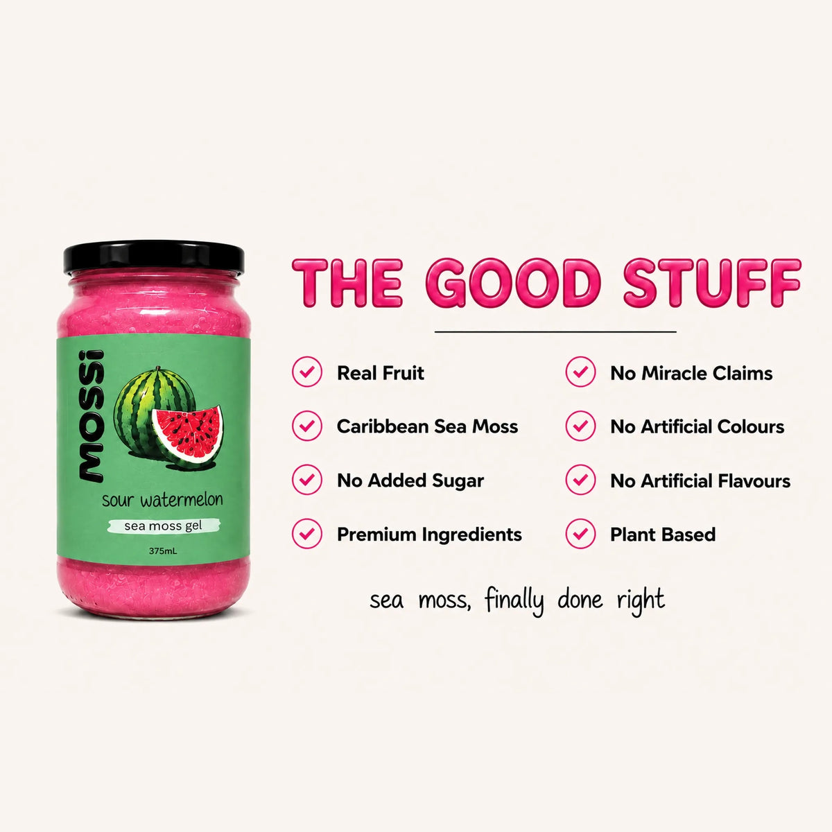 Sour Watermelon Sea Moss Gel