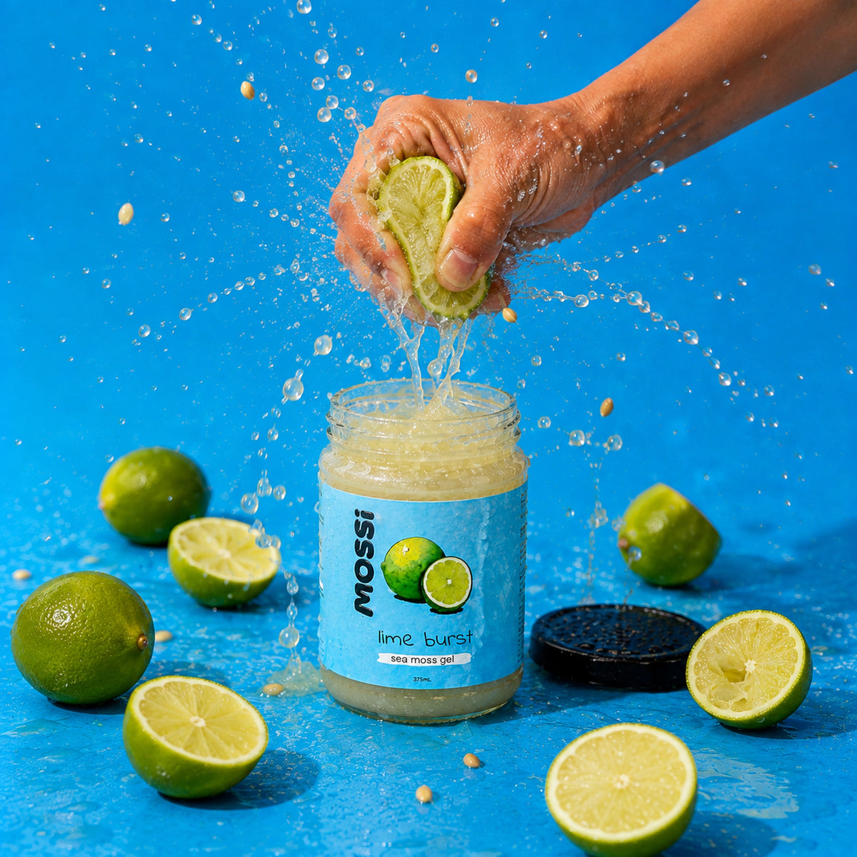 Lime Burst Sea Moss Gel